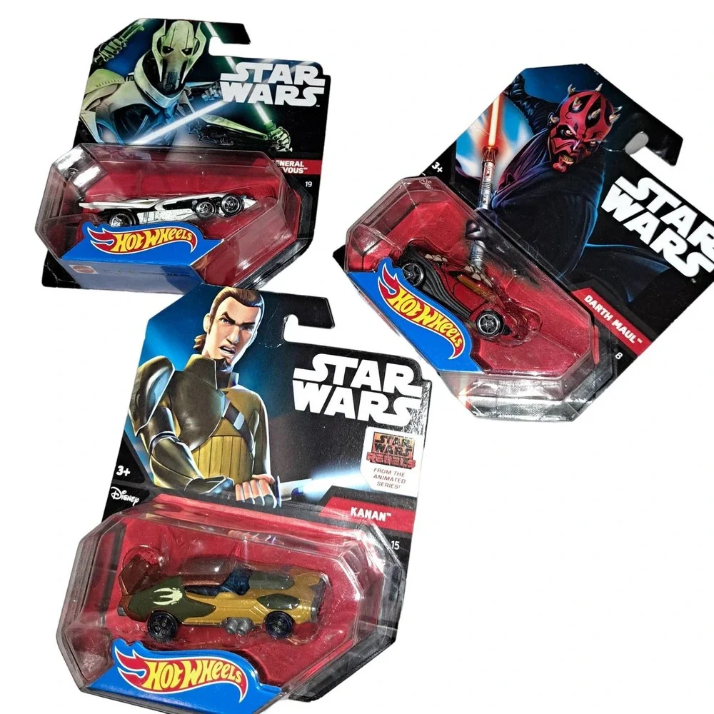NIB-STAR WARS COLLECTORS GRAB BAG-Ahsoka, 3Hotwheels, Battle Match